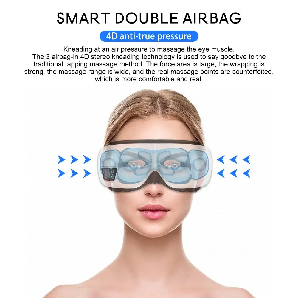 Eye Massager 6D Smart Airbag Vibration