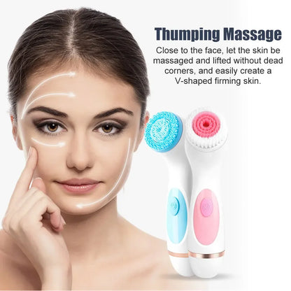 Electric Sonic Rotating Cleansing Brush