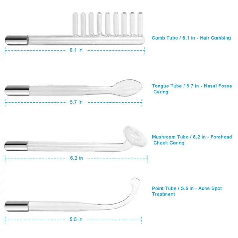 Portable Handheld High Frequency Skin Therapy Wand Machine