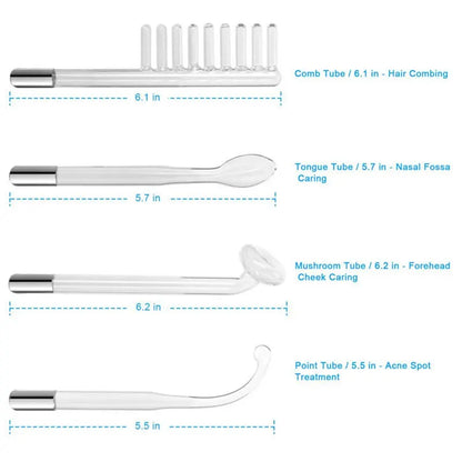 Portable Handheld High Frequency Skin Therapy Wand Machine