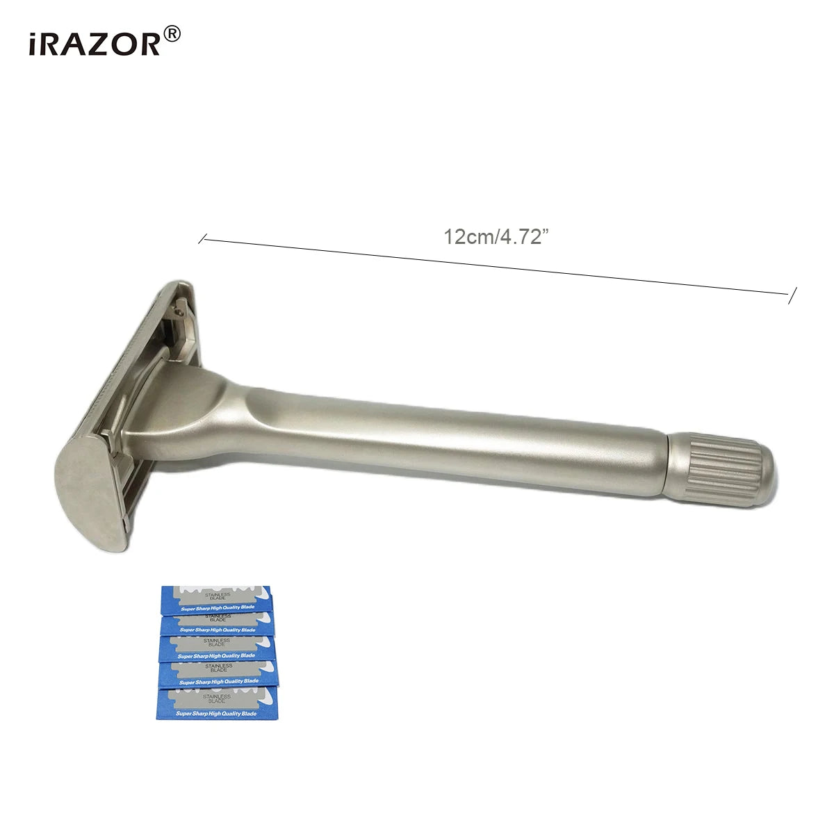 Stainless Steel Butterfly Design Double Edge Safety Razor