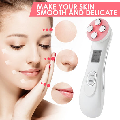 5 Colors EMS Face Beauty Device