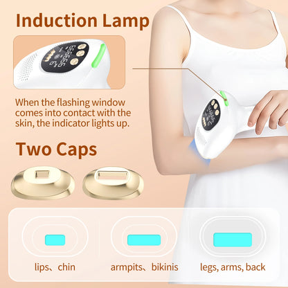 3 in 1 Laser Epilator Cool IPL Hair Removal