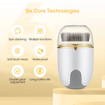 Electric Facial Cleansing Exfoliation Massage Brush