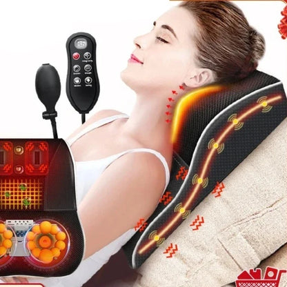 Electric Shiatsu Head Neck Cervical Ttraction Body Massager