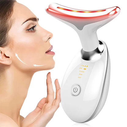 Neck Facial Lifting Device Skin Tightening Anti Wrinkle Massager