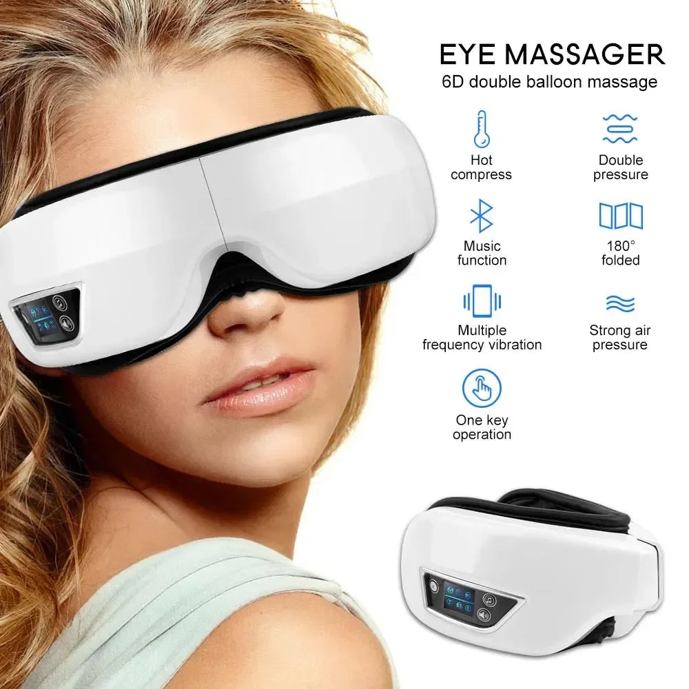 Eye Massager 6D Smart Airbag Vibration