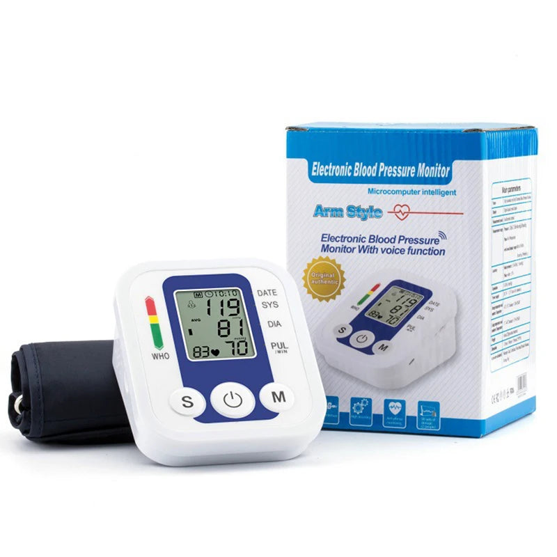 Tensiometer Heart Rate Pulse Meter BP Monitor