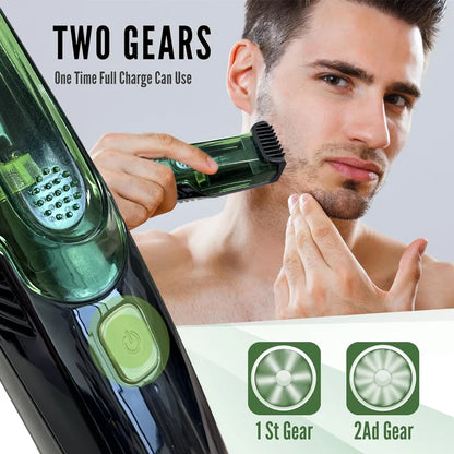 Men Beard Trimmer Rechargeable Electric Shaver