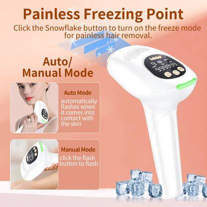 3 in 1 Laser Epilator Cool IPL Hair Removal