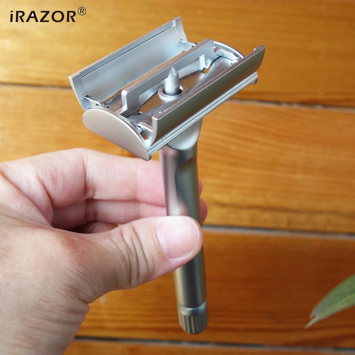 Stainless Steel Butterfly Design Double Edge Safety Razor